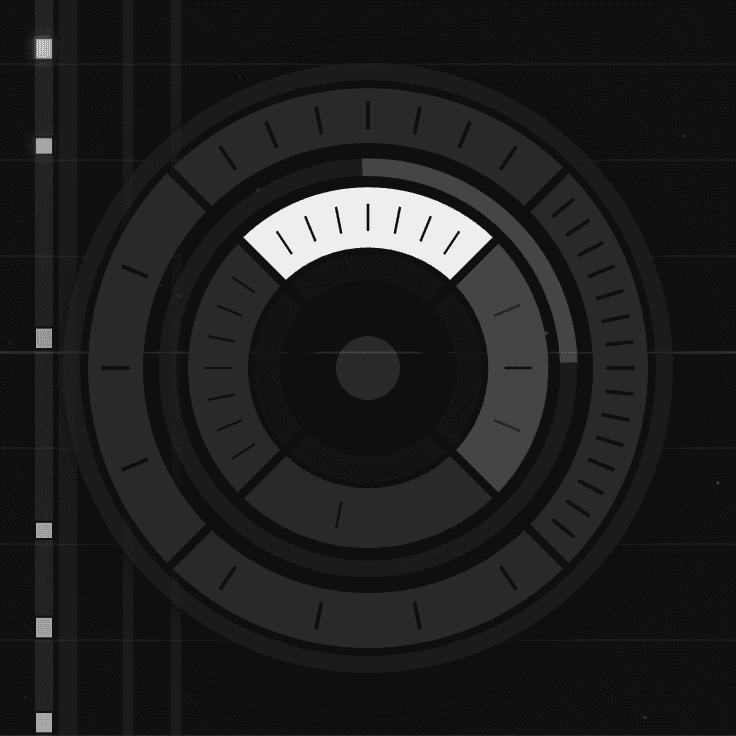 The drums dial with R3 held for a busier kick